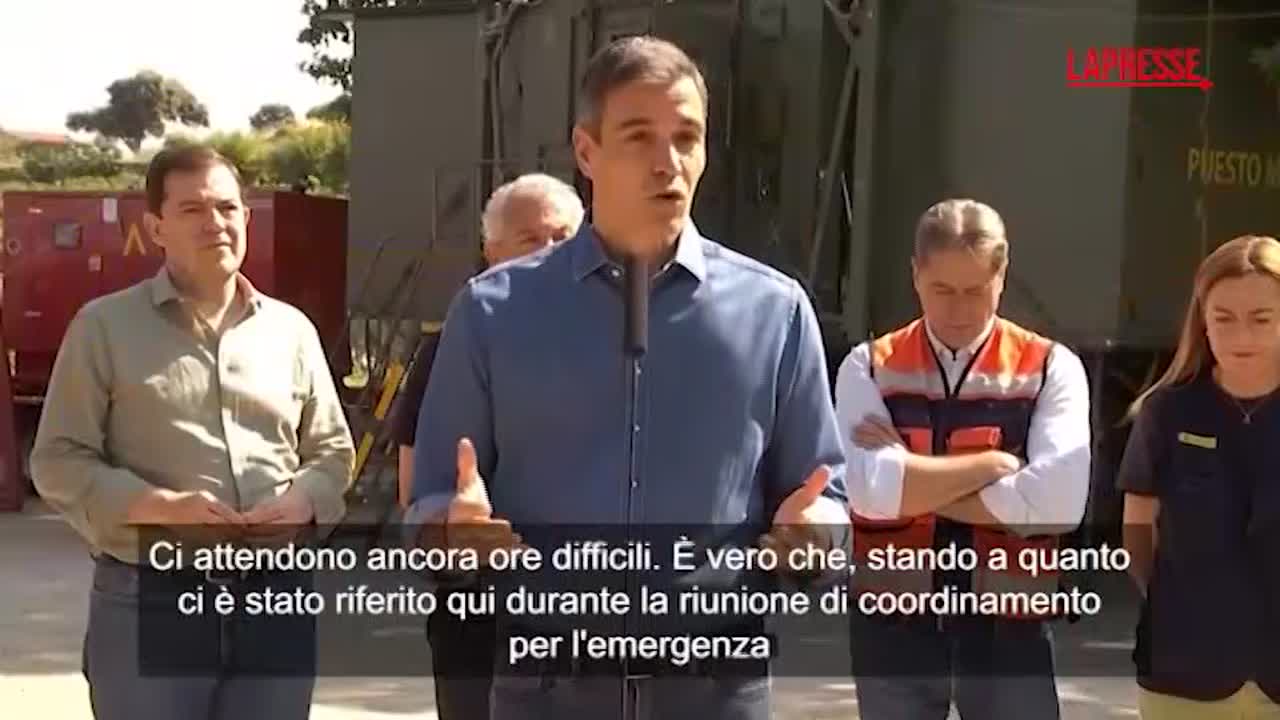 incendi in spagna sanchez ci attendono ore diffiicili da Lapresse.it incendi in spagna sanchez ci attendono ore diffiicili