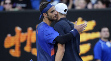 Atp Washington 2026, Musetti avanza: nel derby italiano Arnaldi si ritira