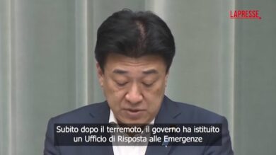 Terremoto in Giappone, il capo di gabinetto Minoru Kihara: "Convocata task force di emergenza"