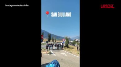 No Tav: blindato da forze dell'ordine il presidio di San Giuliano, le immagini del Movimento