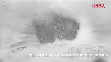Libano, Idf fa esplodere tunnel di Hezbollah a Beaufort