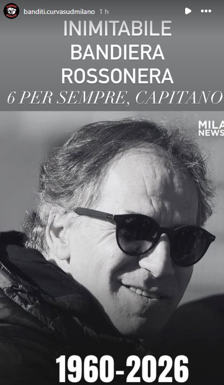 Franco Baresi morto a 66 anni: addio allo storico capitano del Milan. I funerali martedì in Sant’Ambrogio