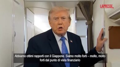 Usa-Giappone, Trump: "Interventi a sostegno Yen in segno amicizia"