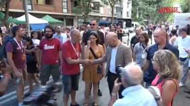 Saviano allo Spin Time: "Questa non è Casa Pound, ci troverete fermi e resistenti"