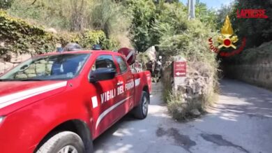 Campi Flegrei, vigili del Fuoco ancora al lavoro tra le macerie causate dal terremoto