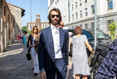 Leonardo Maria Del Vecchio in tribunale per la figlia con l’ex Sara Soldati: “Trovato l’accordo migliore”