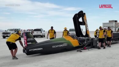 Auto a idrogeno, nuovo record mondiale di velocità: a stabilirlo Andy Green
