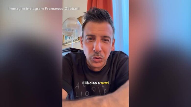 Francesco Gabbani rassicura i fan sui social dopo il malore: “Sto bene”