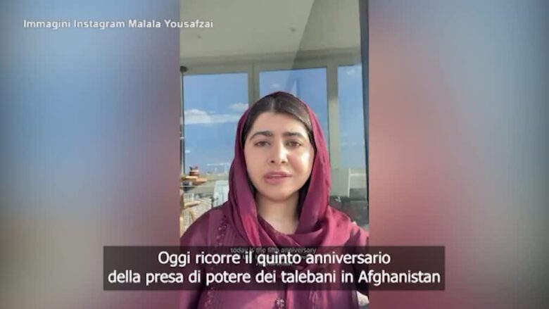 Malala ai talebani: "Donne afghane vittime di apartheid, non avete nulla da festeggiare"