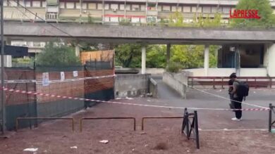 Roma, 24enne ucciso a colpi di pistola dopo un lite: i rilievi della polizia sul luogo del delitto