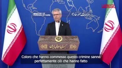 Iran, Baghaei sul cambio di aereo di Trump: "La paura e l'angoscia li accompagneranno per sempre"