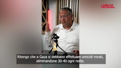 Gaza, Ben-Gvir: "Dovremmo uccidere 30-40 palestinesi ogni notte, non sono nemmeno persone"