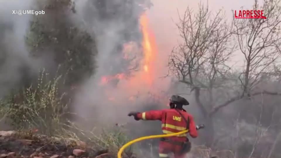 spagna ancora incendi nella provincia di castellon vigili del fuoco in azione da Lapresse.it spagna ancora incendi nella provincia di castellon vigili del fuoco in azione