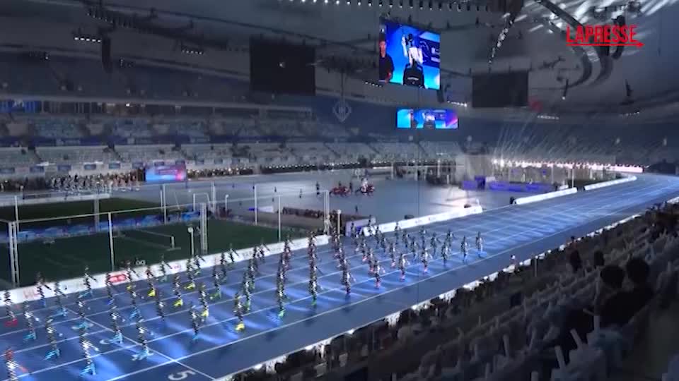 inaugurati i giochi mondiali di robotica umanoide la sfilata dei robot 232 impressionante da Lapresse.it inaugurati i giochi mondiali di robotica umanoide la sfilata dei robot 232 impressionante