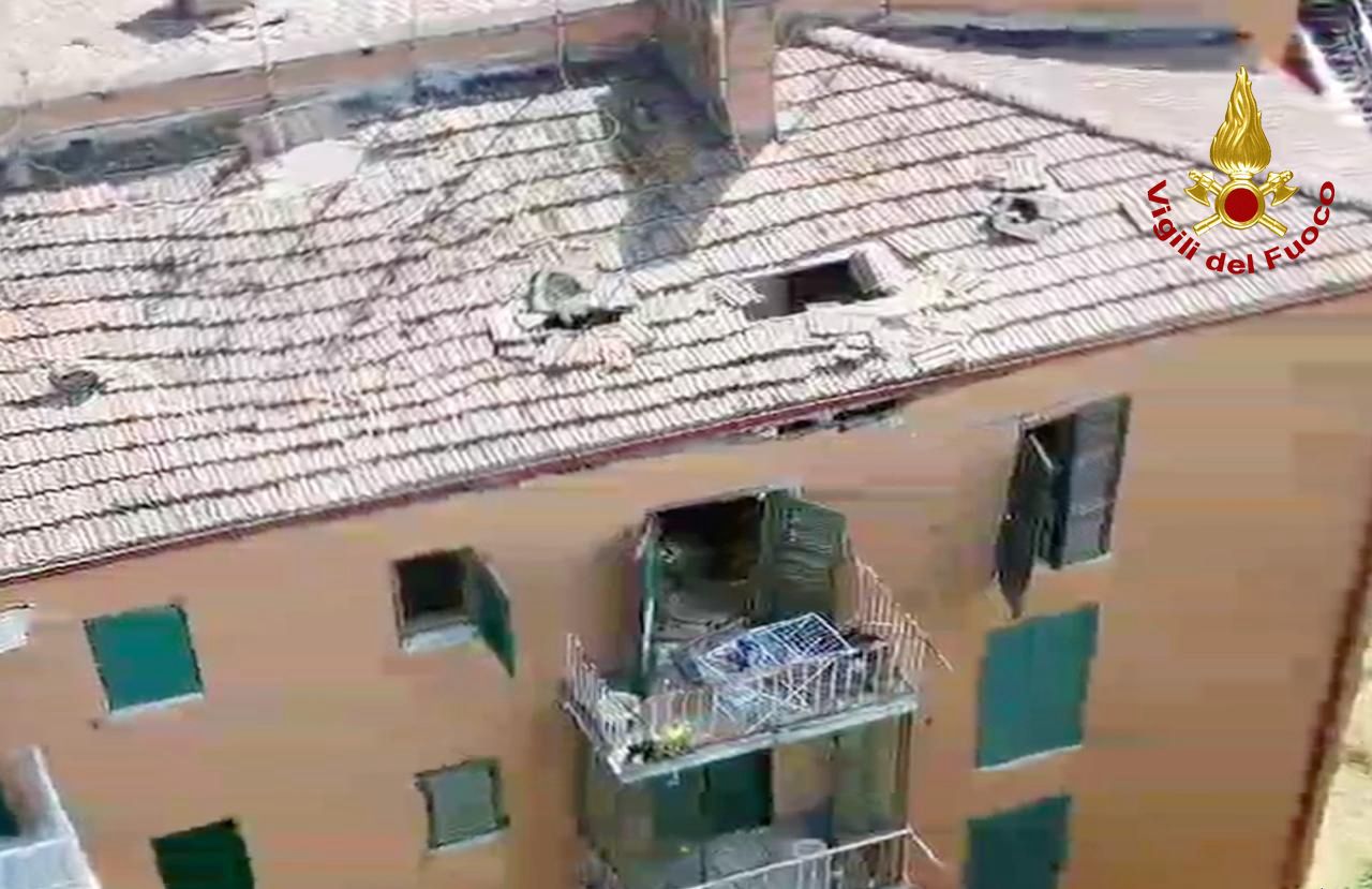 Perugia, esplosione in palazzina: due persone ferite, una è grave