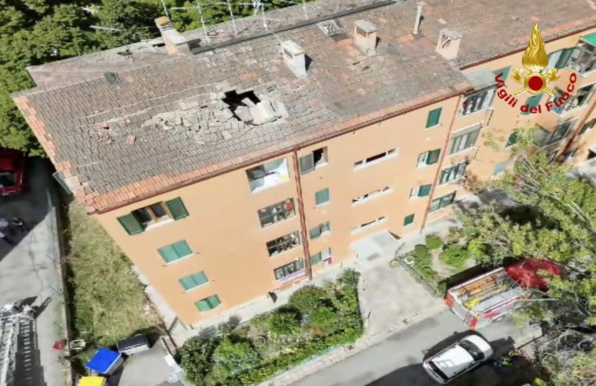 Perugia, esplosione in palazzina: due persone ferite, una è grave