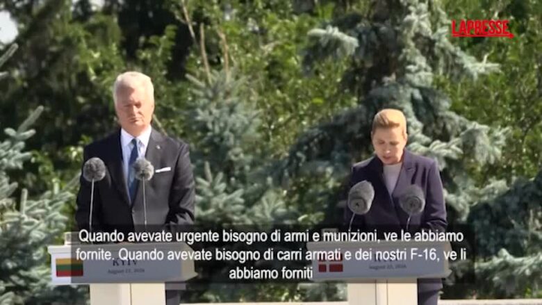 Ucraina, Frederiksen: "Dobbiamo promettere di fornirvi difesa aerea"