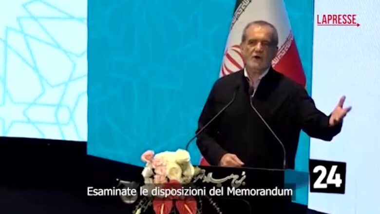 Iran, Pezeshkian: "Nel Memorandum non c'è scritto che ci siamo arresi"