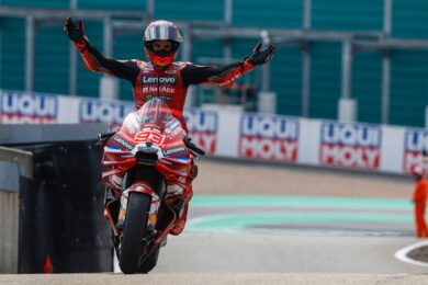 MotoGp, Marc Marquez ancora primo: lo spagnolo trionfa anche ad Aragon