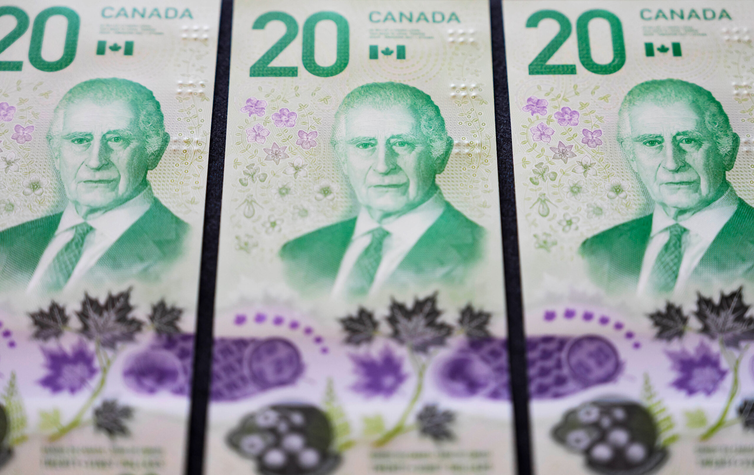 Canada, la nuova banconota da 20 dollari raffigurante re Carlo III: le foto