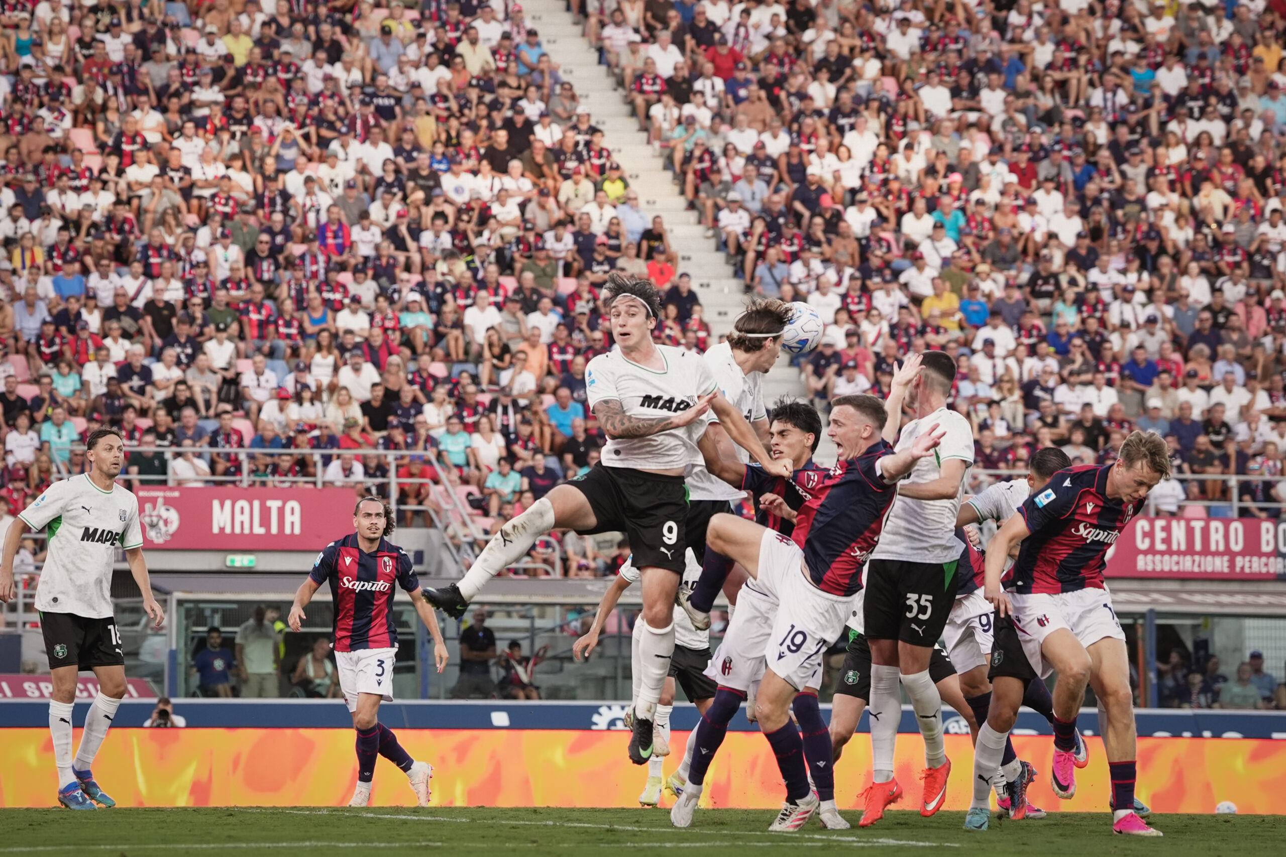 Bologna-Sassuolo 2-2