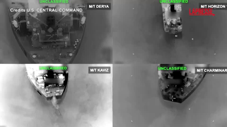 usa iran il video del centcom sugli attacchi alle petroliere iraniane da Lapresse.it usa iran il video del centcom sugli attacchi alle petroliere iraniane