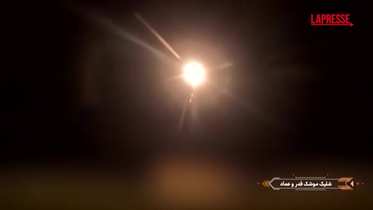 iran diffuso il video dei lanci di missili contro obiettivi in giordania da Lapresse.it iran diffuso il video dei lanci di missili contro obiettivi in giordania