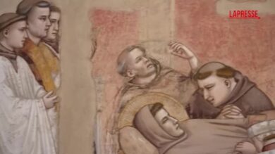 Firenze: restaurate 'Storie di San Francesco' di Giotto in Santa Croce