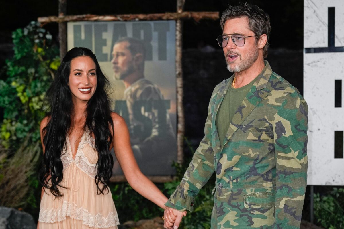 Galleria foto 'Brad Pitt in mimetica alla prima del suo film ‘Heart of the Beast’ a Franklin in Tennessee – Le foto' - foto 4