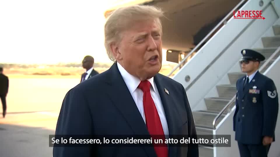 trump minaccia l8217ue dazi molto pesanti se il canada diventa membro associato da Lapresse.it trump minaccia l8217ue dazi molto pesanti se il canada diventa membro associato