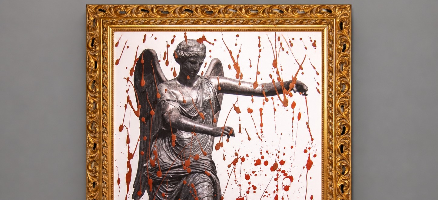 brescia la vittoria alata si 8216sporca8217 di sangue l8217opera al museo di santa giulia da Lapresse.it brescia la vittoria alata si 8216sporca8217 di sangue l8217opera al museo di santa giulia
