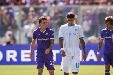 Fiorentina-Napoli 1-1, Jimenez risponde a Gilmour
