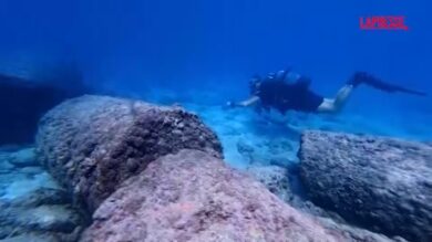 Libano, i sub alla scoperta della città sommersa di Tiro