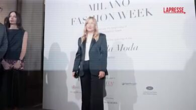 Milano Fashion Week, Meloni al gala: "Qui per dire grazie al settore della moda"