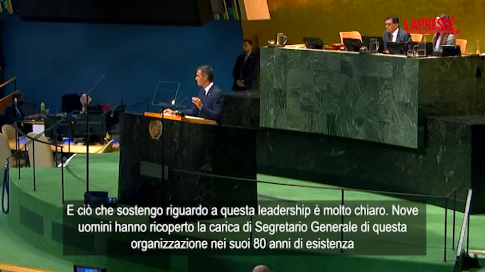 Onu, Sanchez: "Prossimo Segretario generale sia una donna dell’America Latina"
