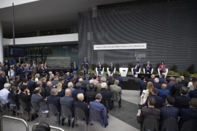 Intitolazione dell’aeroporto di Malpensa a Silvio Berlusconi (Foto di Marco Ottico/Lapresse)