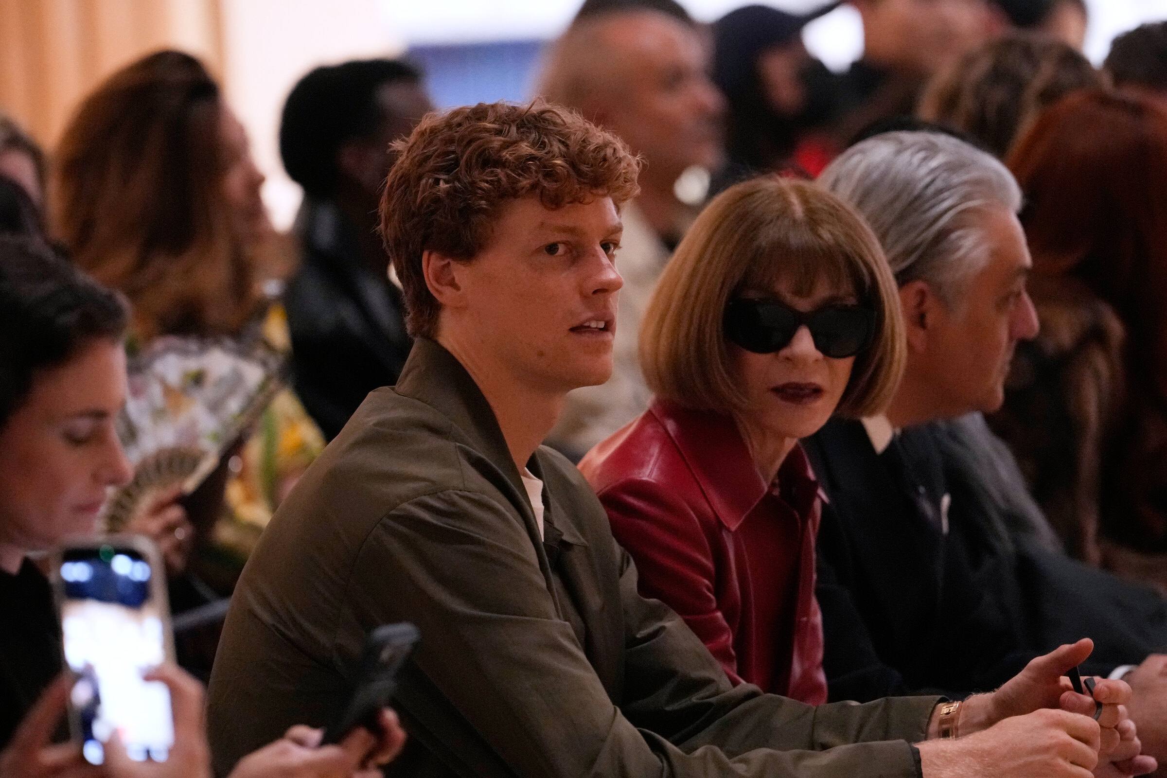 Jannik Sinner e Aryna Sabalenka nel parterre di Gucci