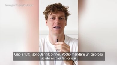 Sinner salta anche Pechino: l'annuncio del campione sui social