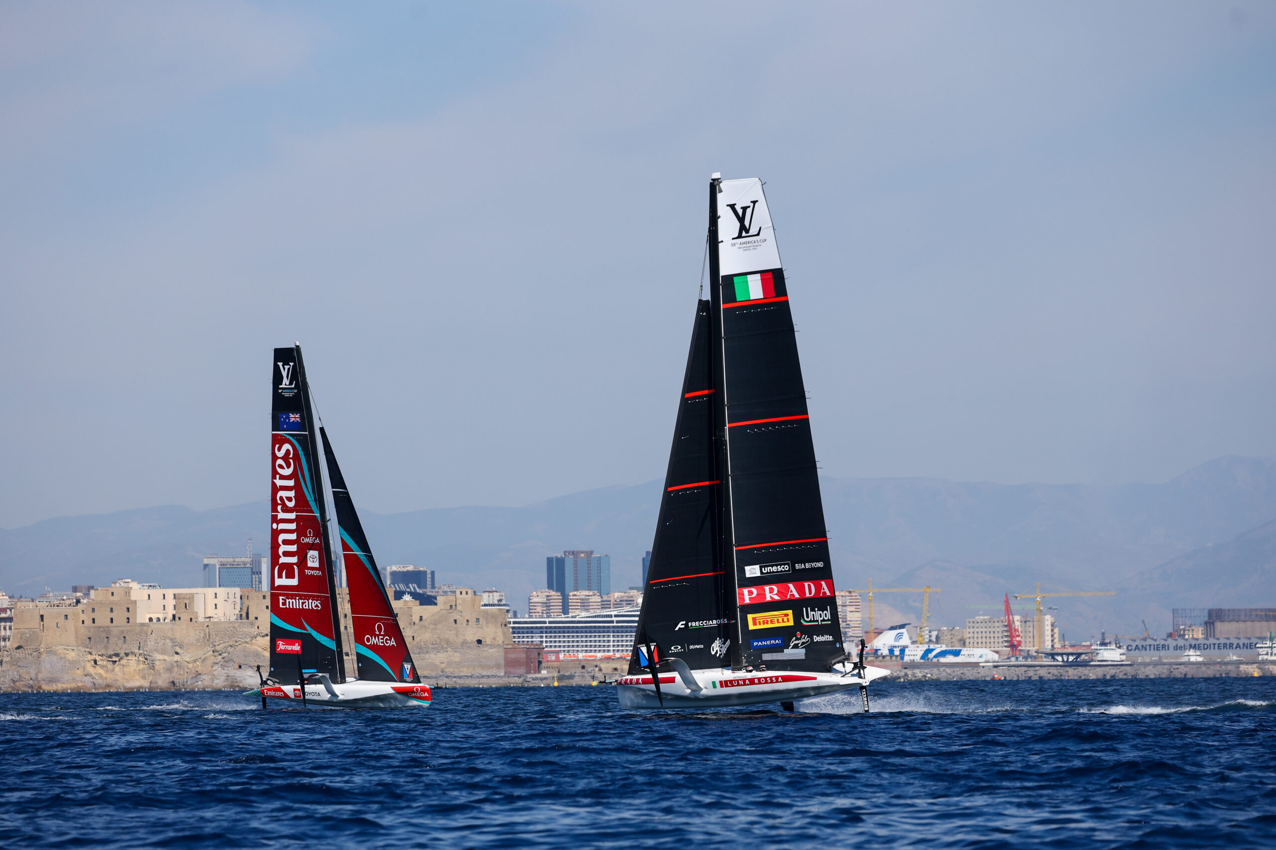America’s Cup 2027, Luna Rossa in testa dopo la seconda giornata
