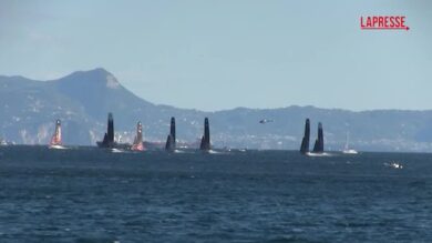 America's Cup, Napoli accende il Golfo: in 87mila oggi al Race Village