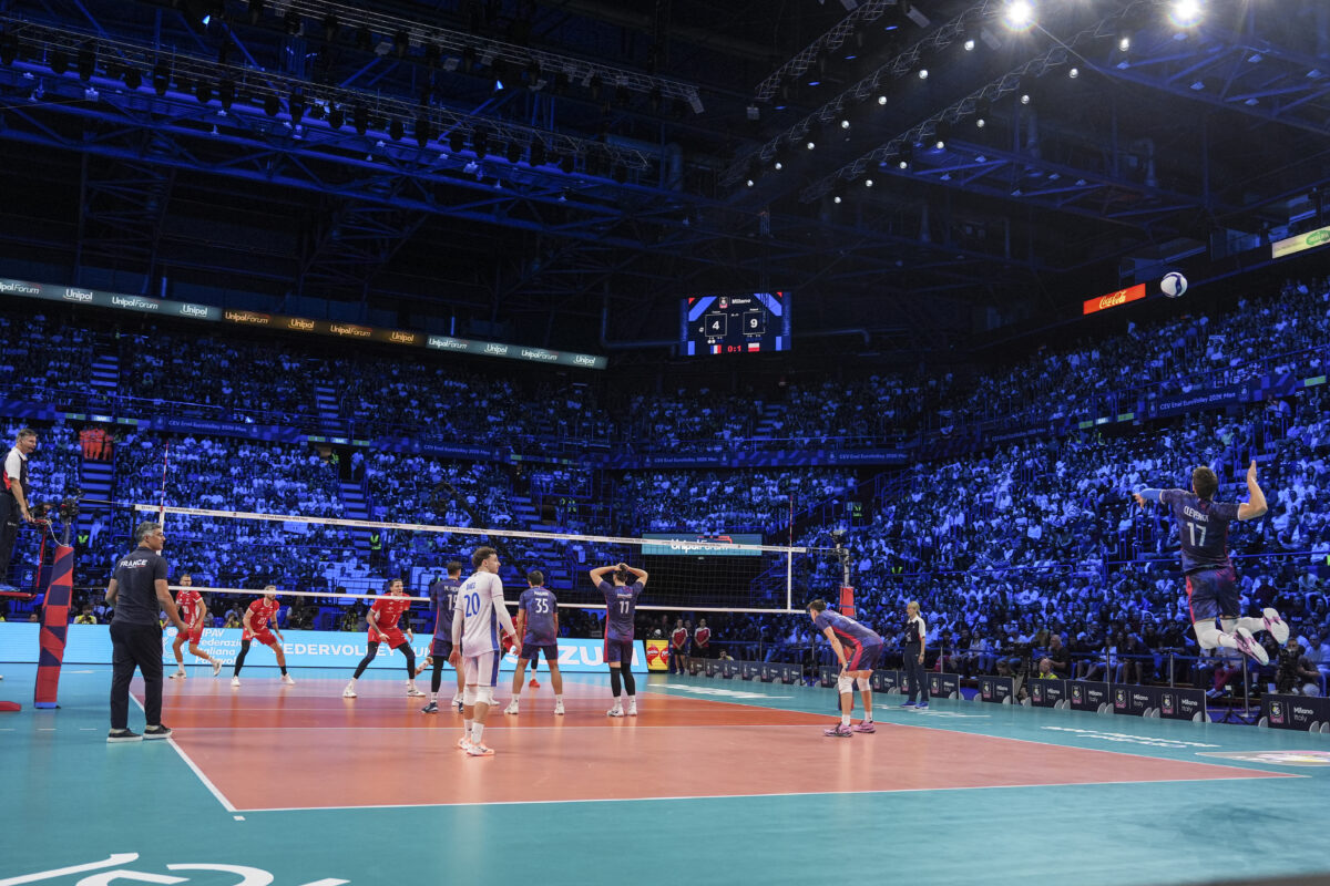 Galleria foto 'Europei pallavolo maschile 2026, le foto della finale Polonia-Francia 3-1' - foto 7