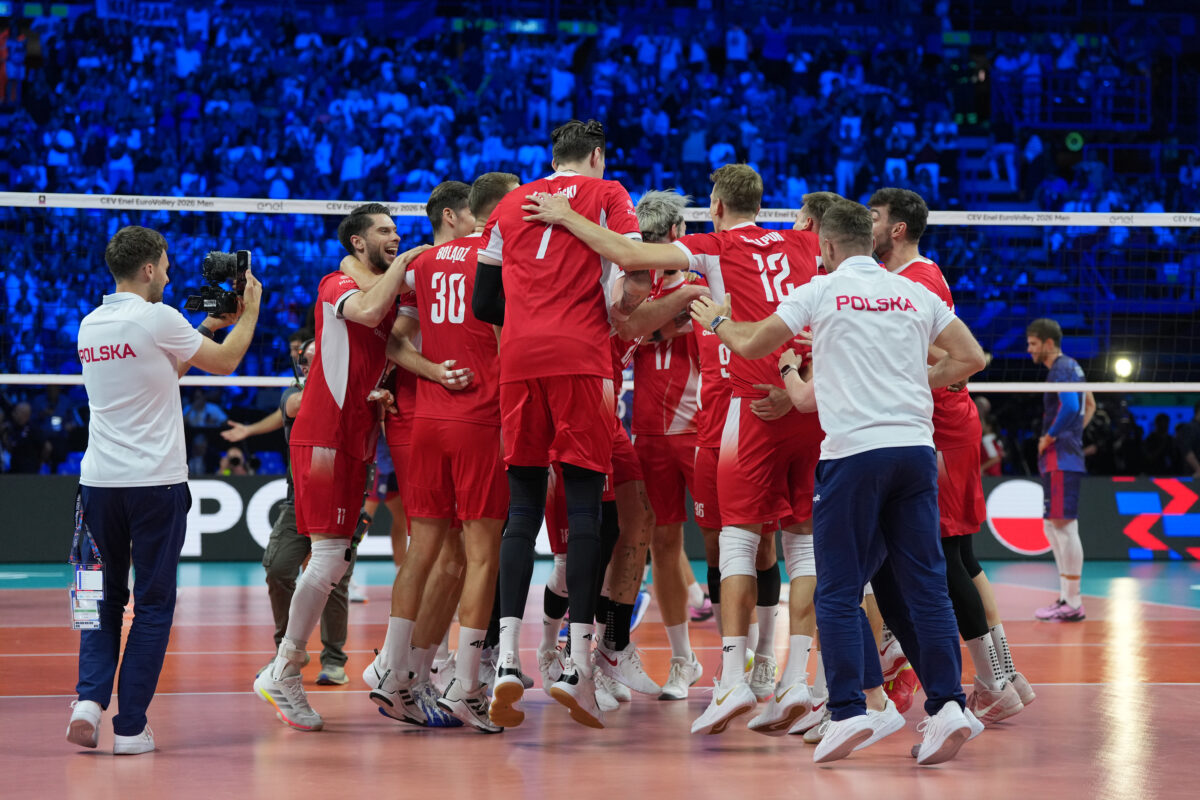 Galleria foto 'Europei pallavolo maschile 2026, le foto della finale Polonia-Francia 3-1' - foto 12