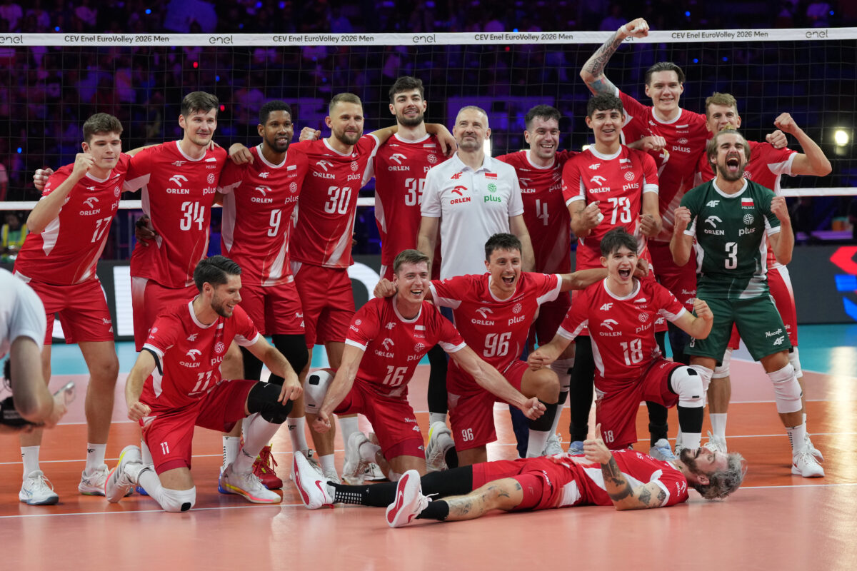 Galleria foto 'Europei pallavolo maschile 2026, le foto della finale Polonia-Francia 3-1' - foto 11