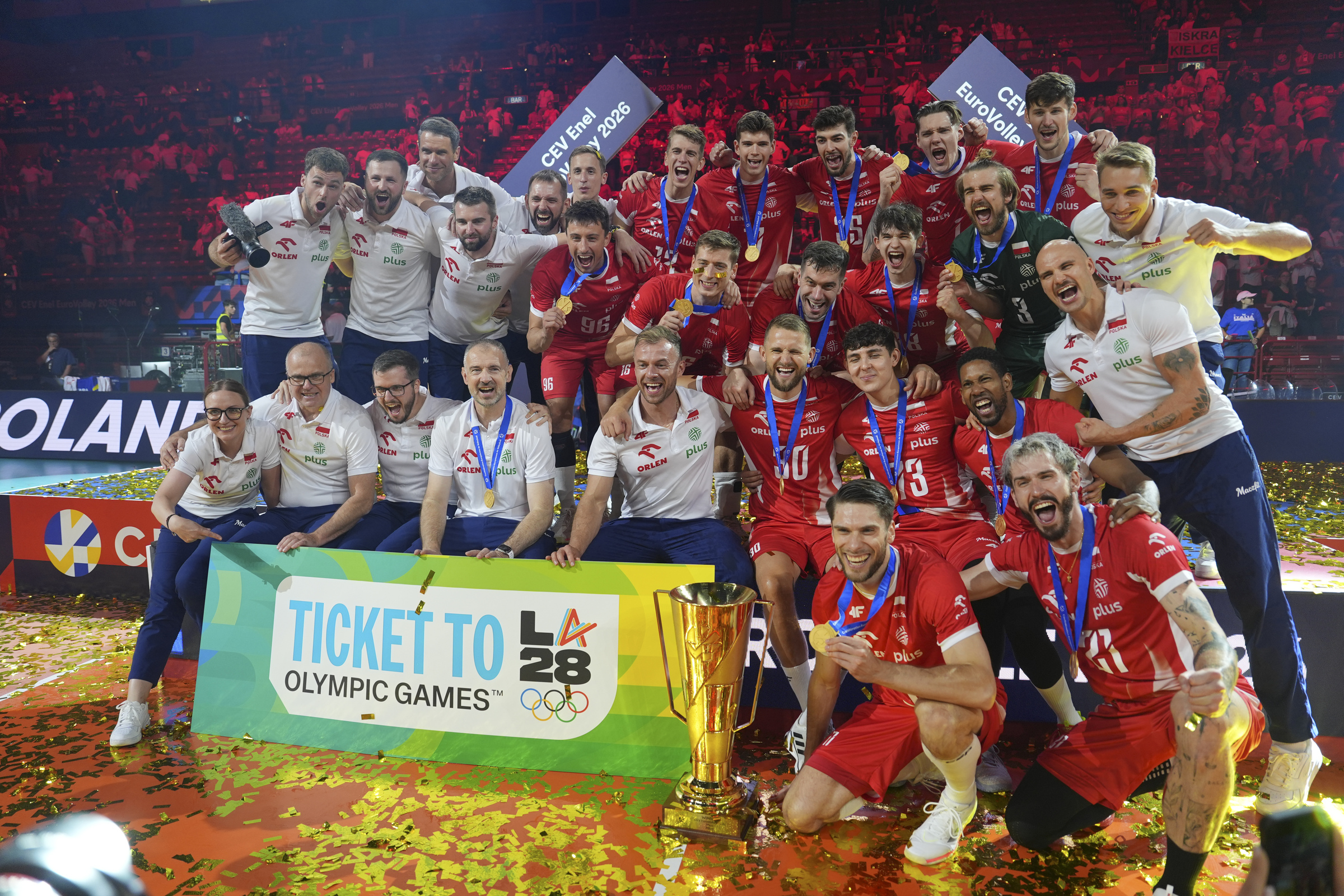 Europei pallavolo maschile 2026, trionfo Polonia: battuta in finale la Francia Europei pallavolo maschile 2026, trionfo Polonia: battuta in finale la Francia