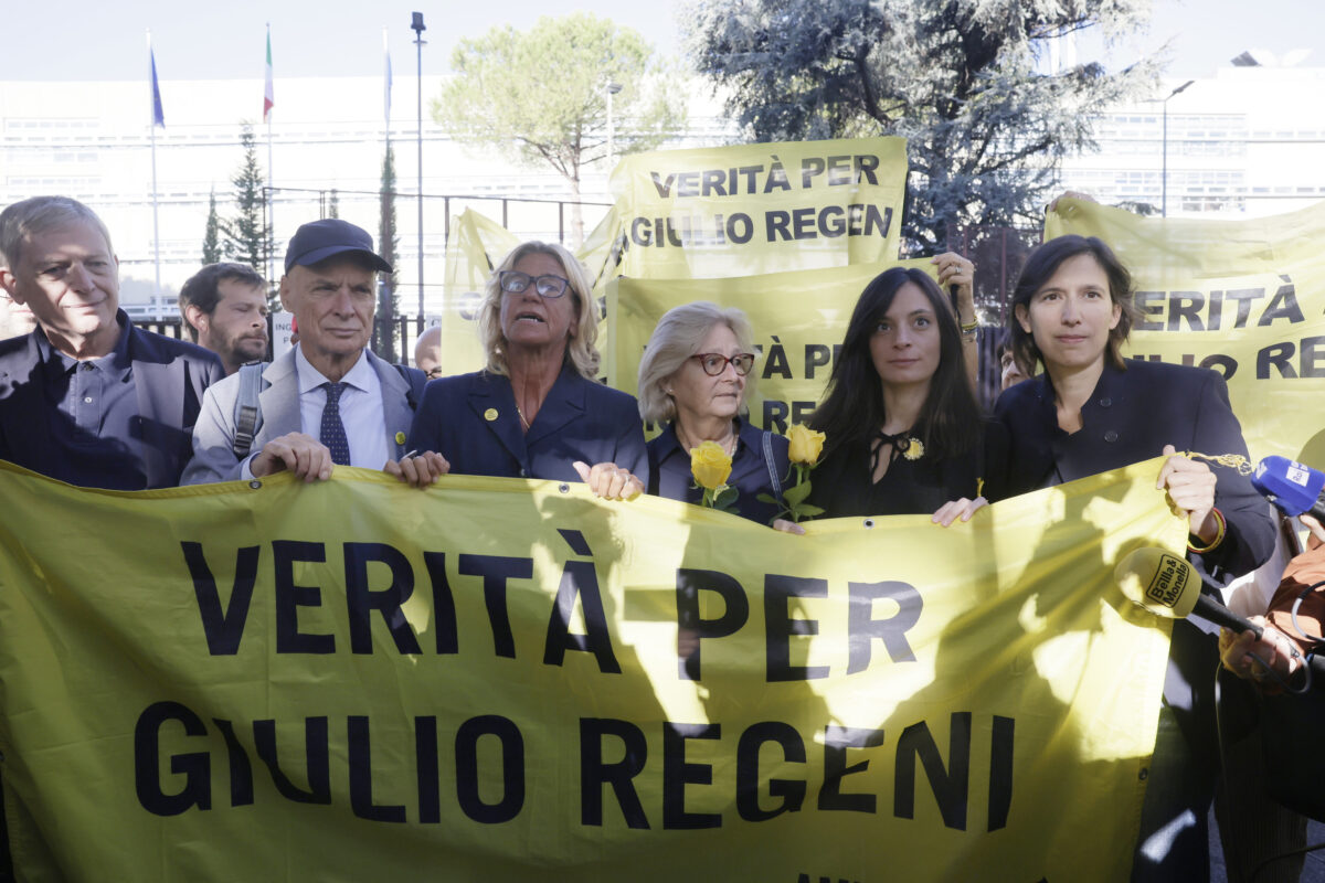 Galleria foto 'Omicidio Giulio Regeni, oggi la sentenza del processo a Roma' - foto 8