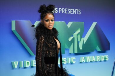 Teyana Taylor agli MTV Video Music Awards al Peacock Theater di Los Angeles (Foto di Jordan Strauss/Invision/AP)