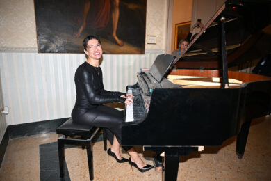 Elisa durante l’evento ‘Una Serata di Stelle per Pupi’ (Fondazione P.U.P.I. Ente Filantropico del Terzo Settore di Javier Zanetti e Paula de la Fuente) in Piazza del Plebiscito a Napoli, Italia - 26 settembre 2026 (Photo by Alessandro Garofalo/LaPresse)