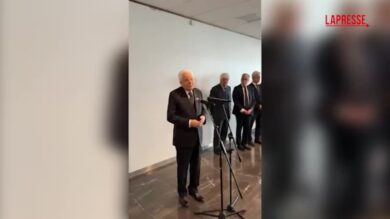 Milano, Mattarella incontra a Linate i familiari delle vittime della strage dell'8 ottobre 2001