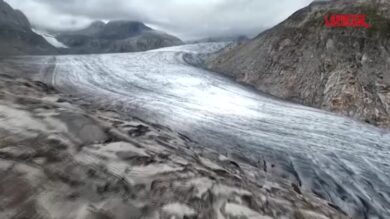 Svizzera, nel 2026 i ghiacciai hanno perso il 5,5% volume: la striscia di ghiaccio è sempre più sottile