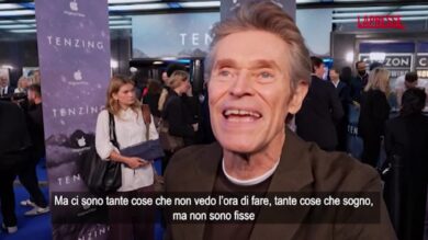 Londra, Willem Dafoe alla prima di 'Tenzing': "Ho ancora tante cose da fare e tanti sogni"